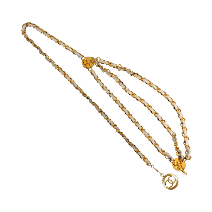 *CHANEL シャネル チェーン ココマーク ベルト