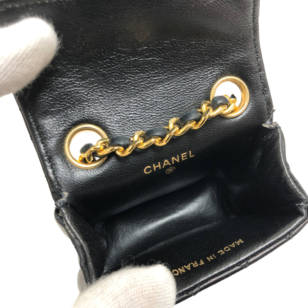 *香奈儿Chanel Mini Mini Mini Mina Morasse链链袋链链链袋