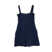 Load image into Gallery viewer, *CHANEL P45558 Tweed Sleeveless Camisole Dress One Piece
