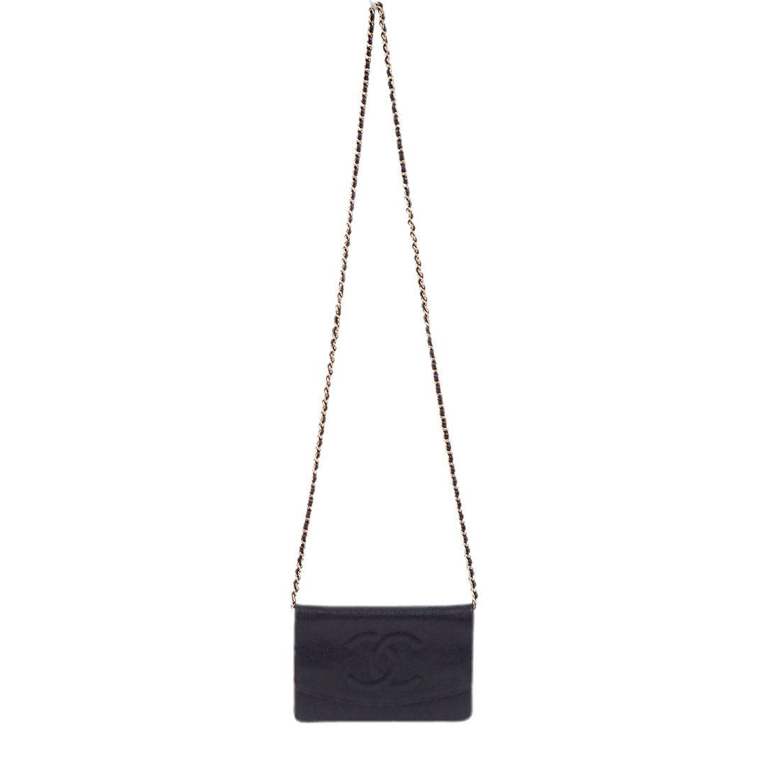 *CHANEL シャネル チェーンショルダーバッグ ウォレットチェーン