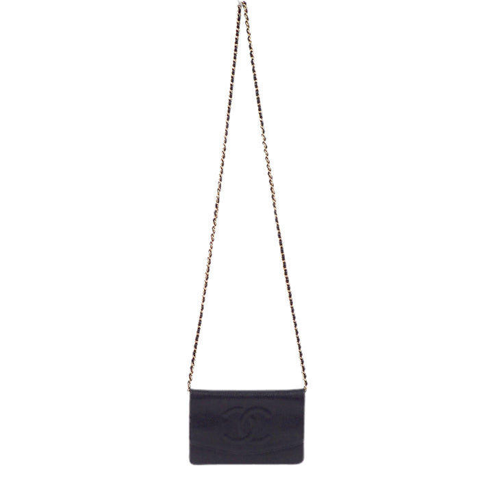 *CHANEL シャネル チェーンショルダーバッグ ウォレットチェーン