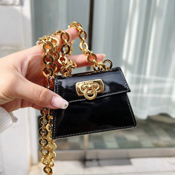 *SalvatoreFerragamo Salvatore Ferroferagamo Ganchini Mini Shoulder Bag P2590V