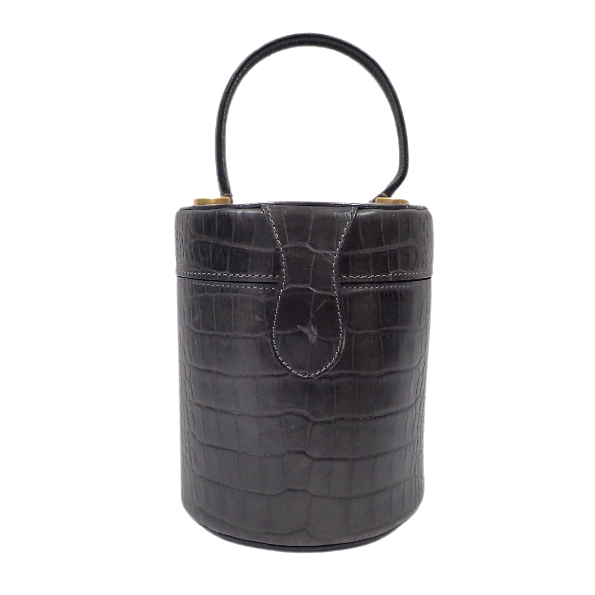 CELINE セリーヌ バニティバッグ クロコ型押し – VINTAGE SELECT SHOP