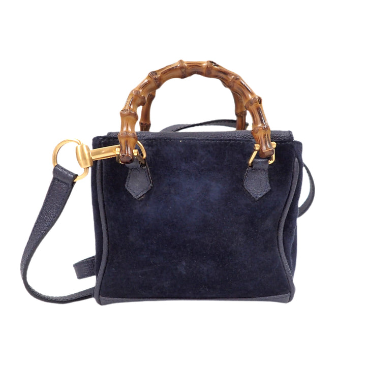 *GUCCI Gucci Bamboo 2way Mini Bag Handbag Shoulder Bag