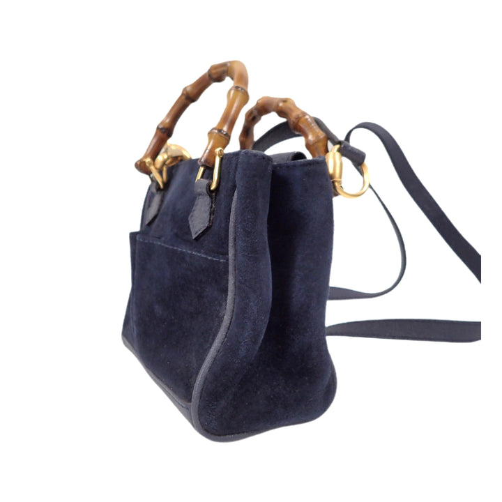 *GUCCI Gucci Bamboo 2way Mini Bag Handbag Shoulder Bag
