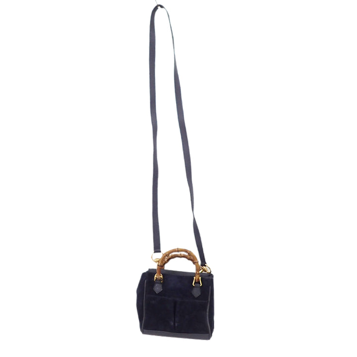 *GUCCI Gucci Bamboo 2way Mini Bag Handbag Shoulder Bag
