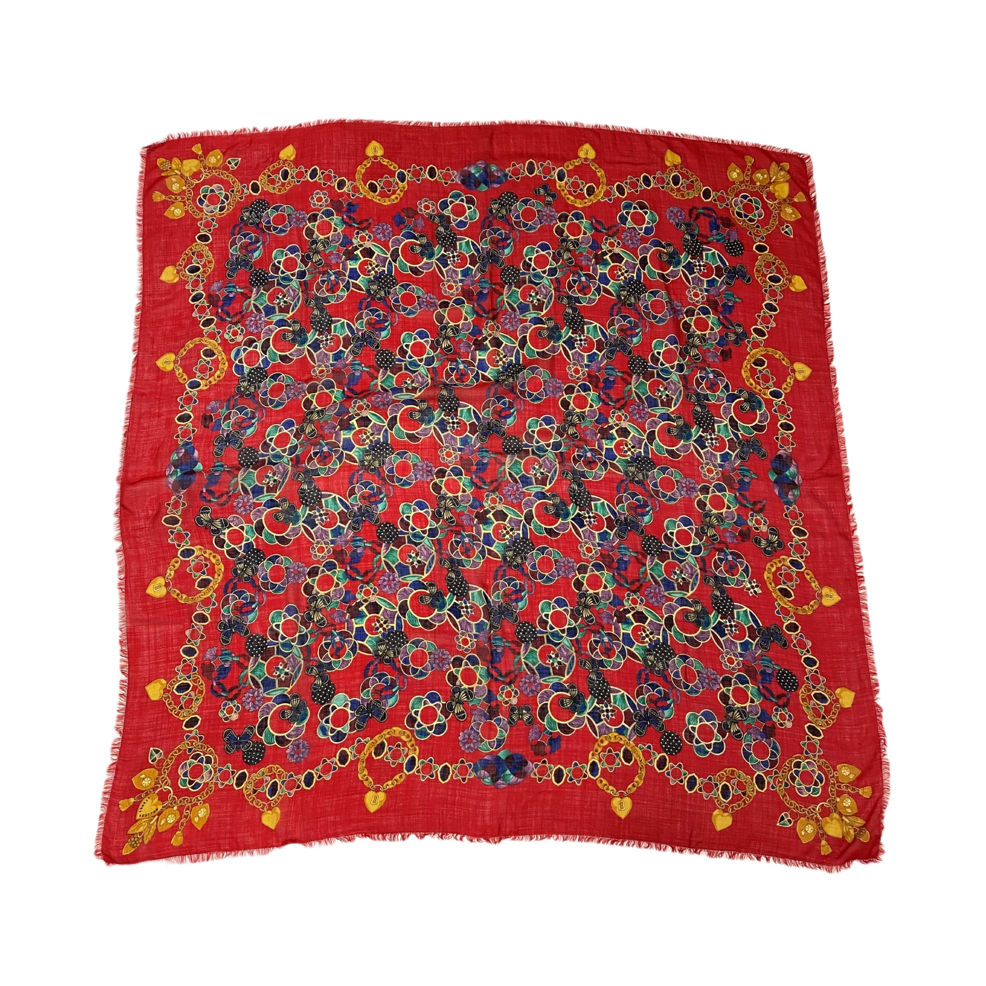 Bottega Veneta ボッテガヴェネタ ストール ショール 大判 ハート  