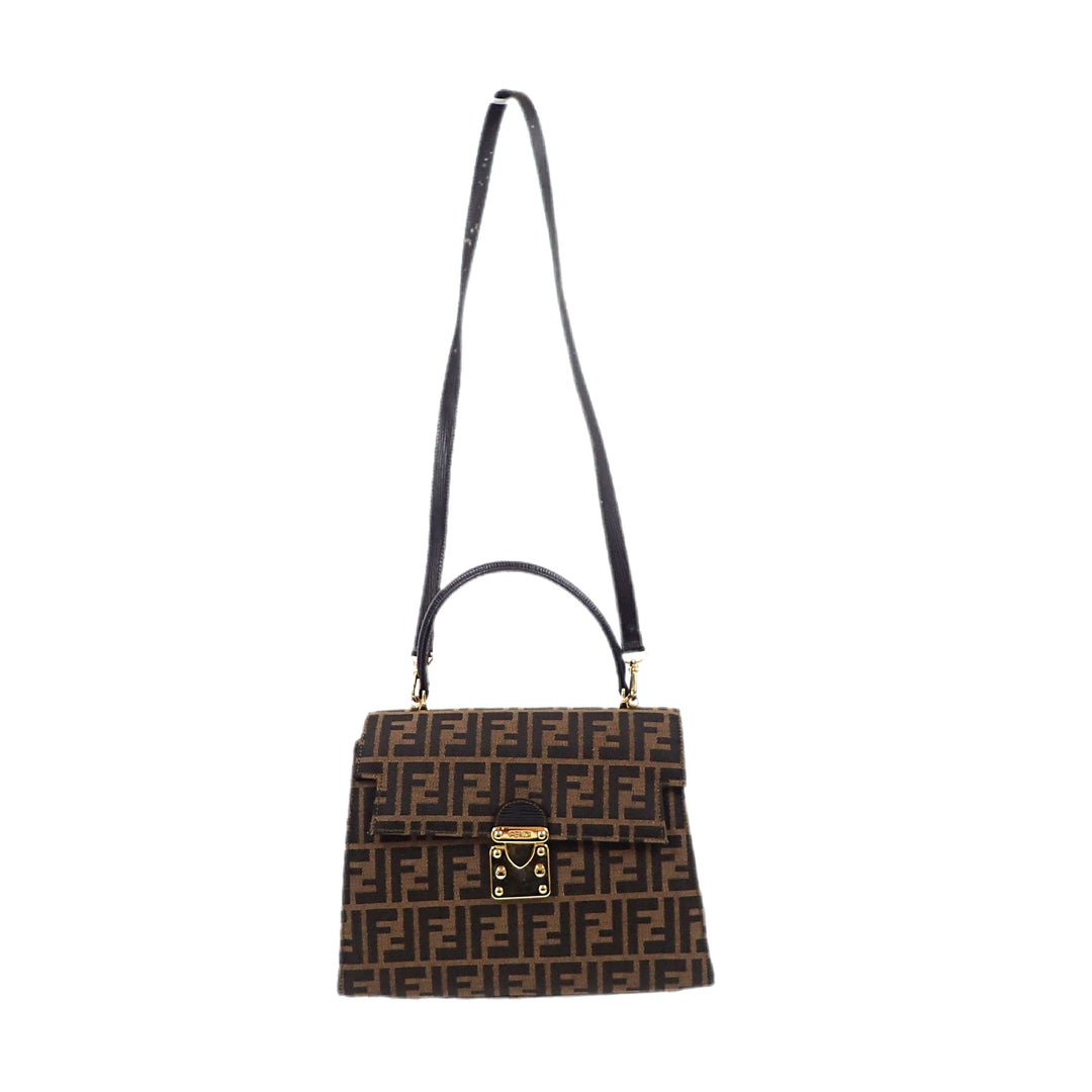 *FENDI 芬迪 Zucca 手提包 单肩包