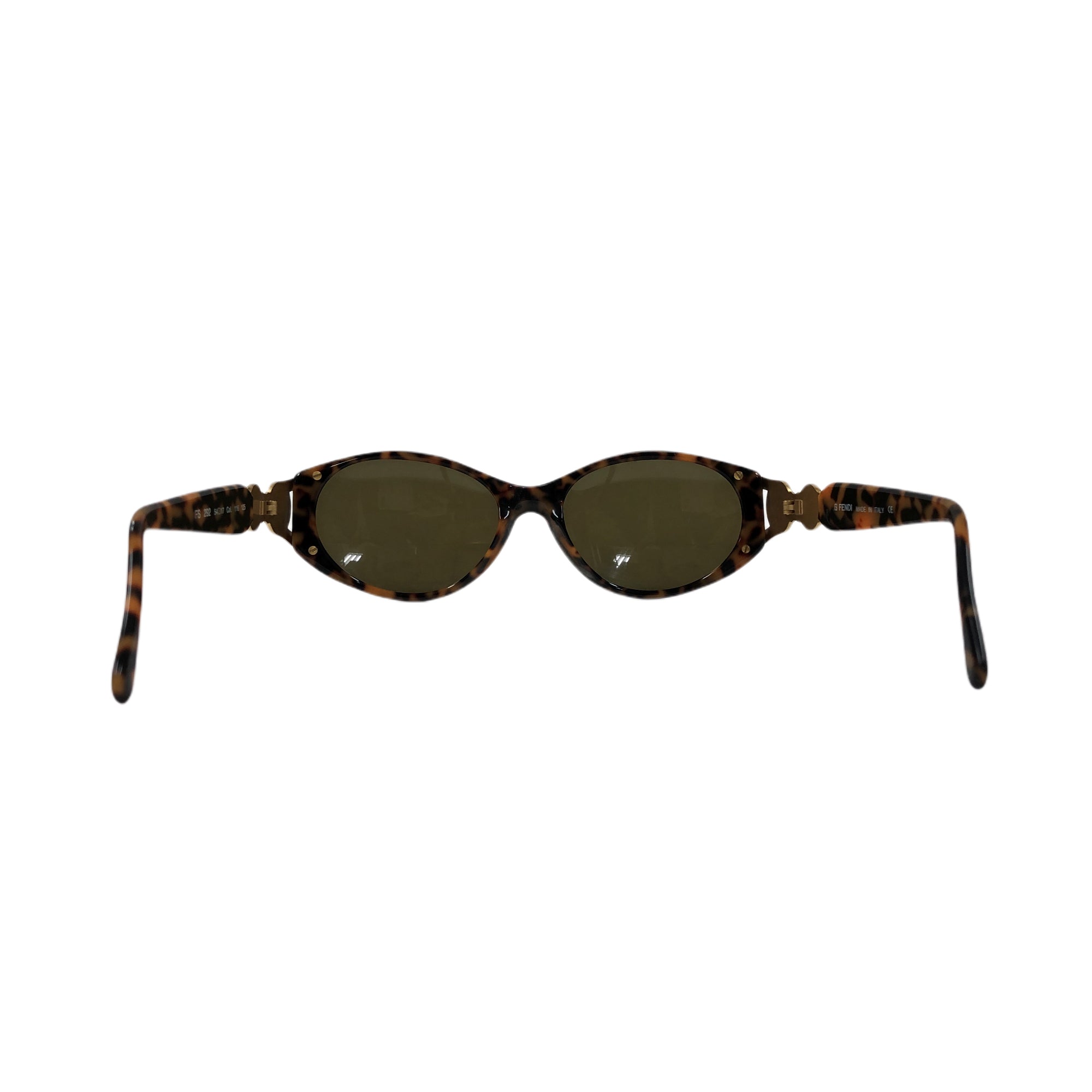 FENDI フェンディ サングラス FS 292 54□17 ヒョウ柄 レオパード