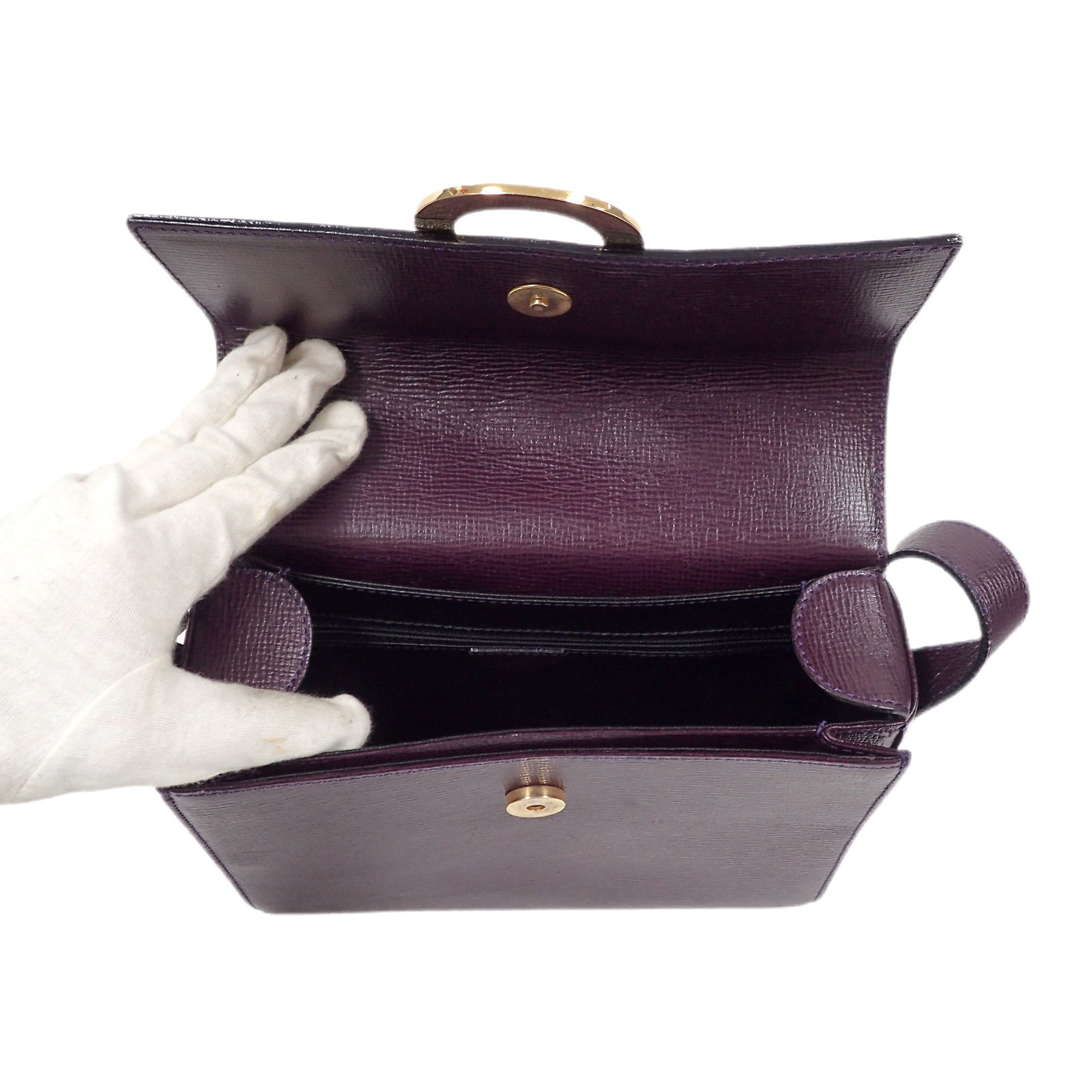 CELINE - 極 美品 保存袋付 CELINE セリーヌ サークルロゴ 金具