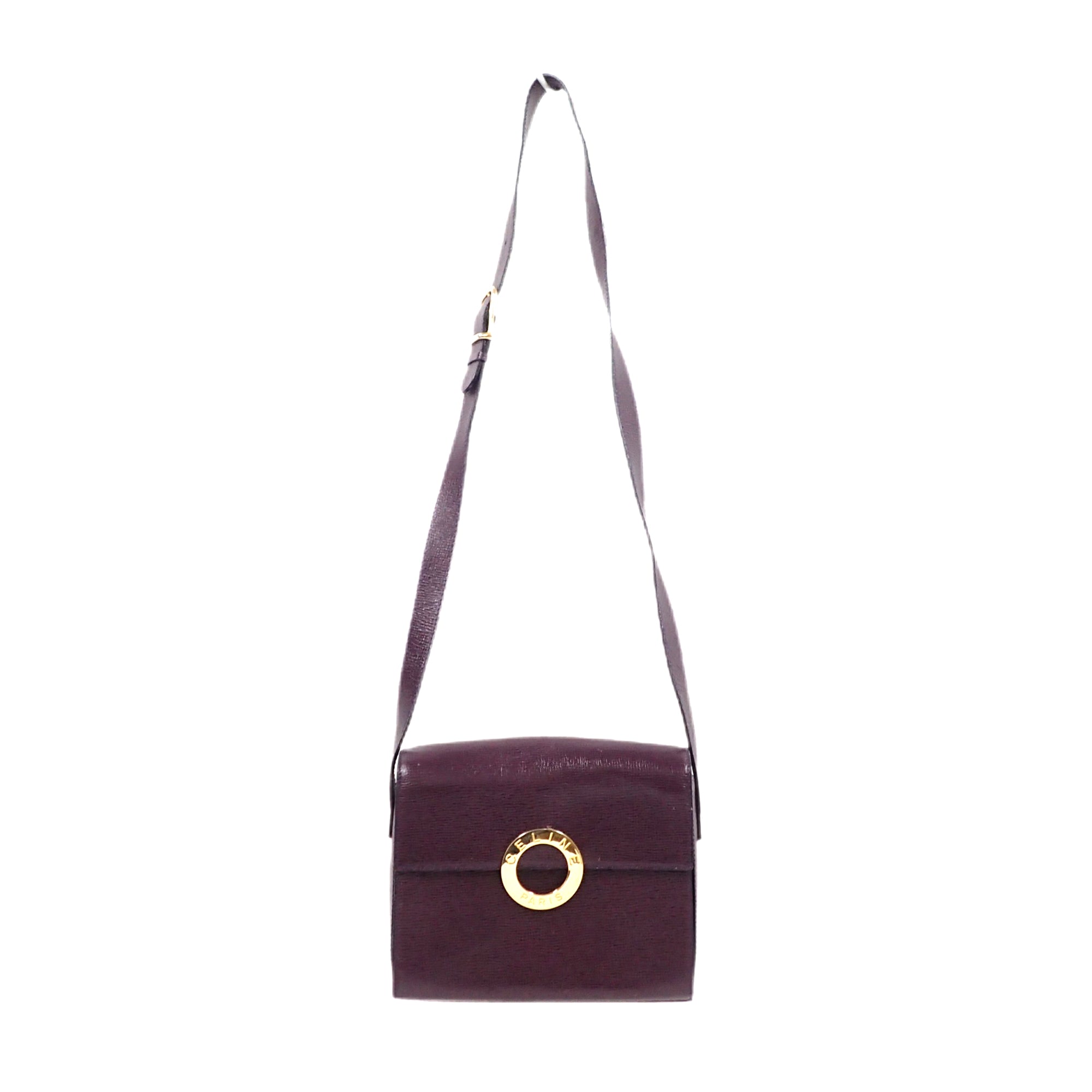 CELINE】セリーヌ サークルロゴ ショルダーバッグ 中古の通販