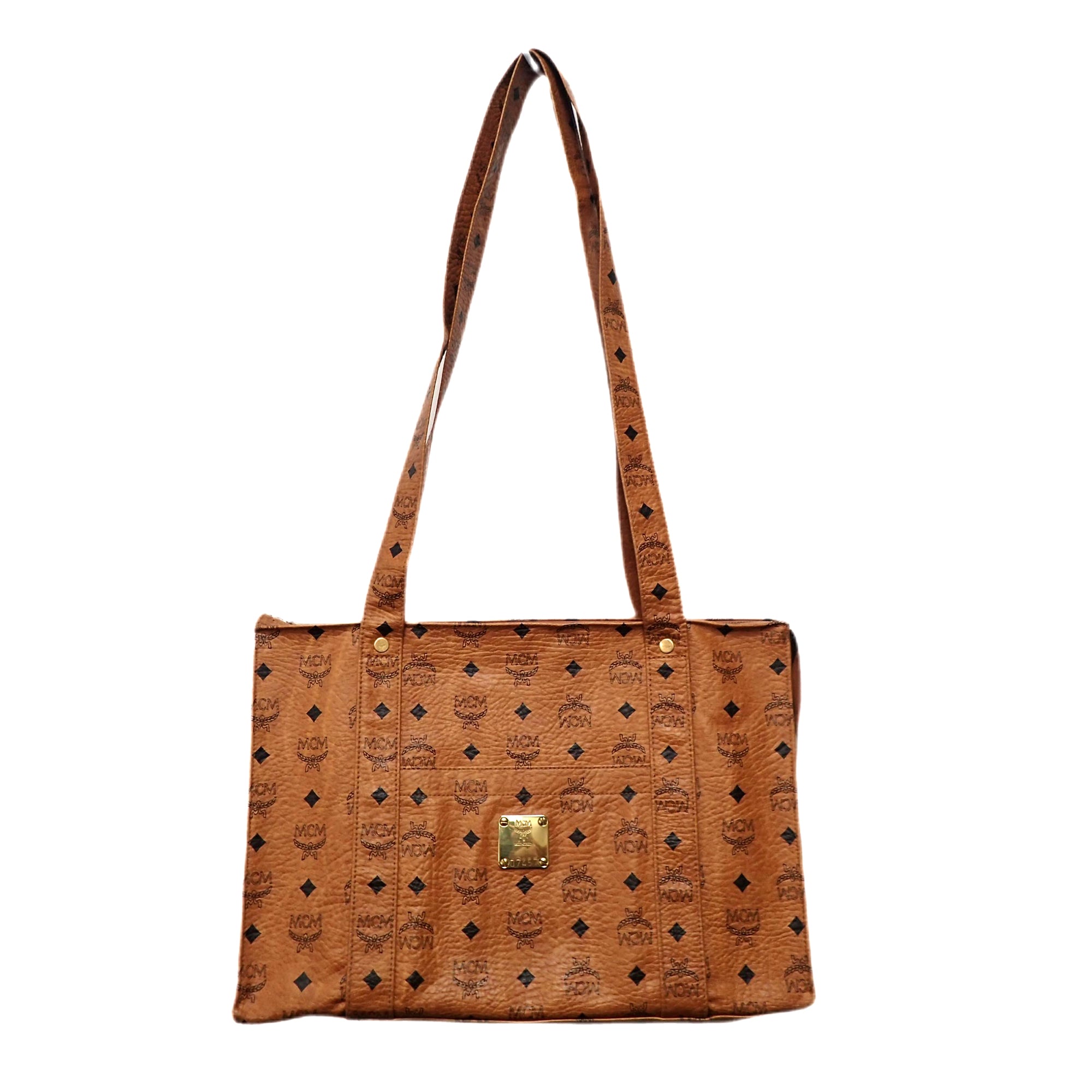 楽天市場】MCM エムシーエム ロゴグラム トートバッグ ラージ