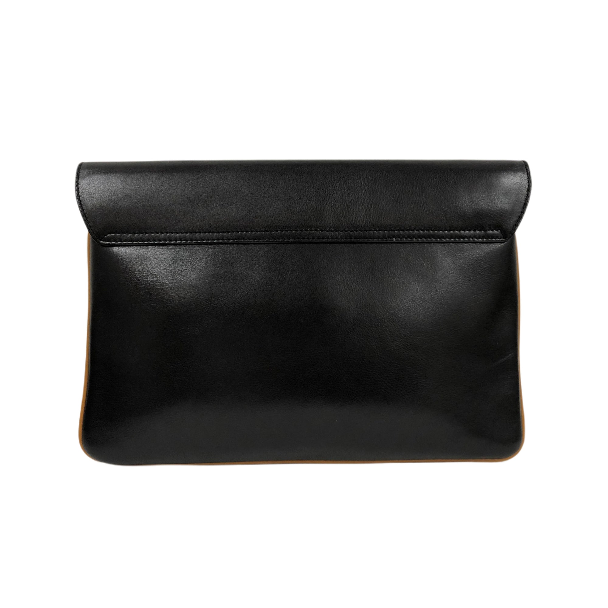 未使用 CELINE セリーヌ クラッチバッグ 黒 本革 CELINE - 新品 セリーヌ CELINE クラッチバッグ コットン/レザー