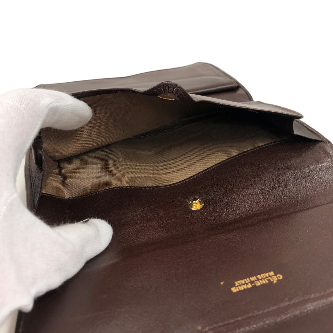 *CELINE Celine Clutch Bag Horse Purate P8103V