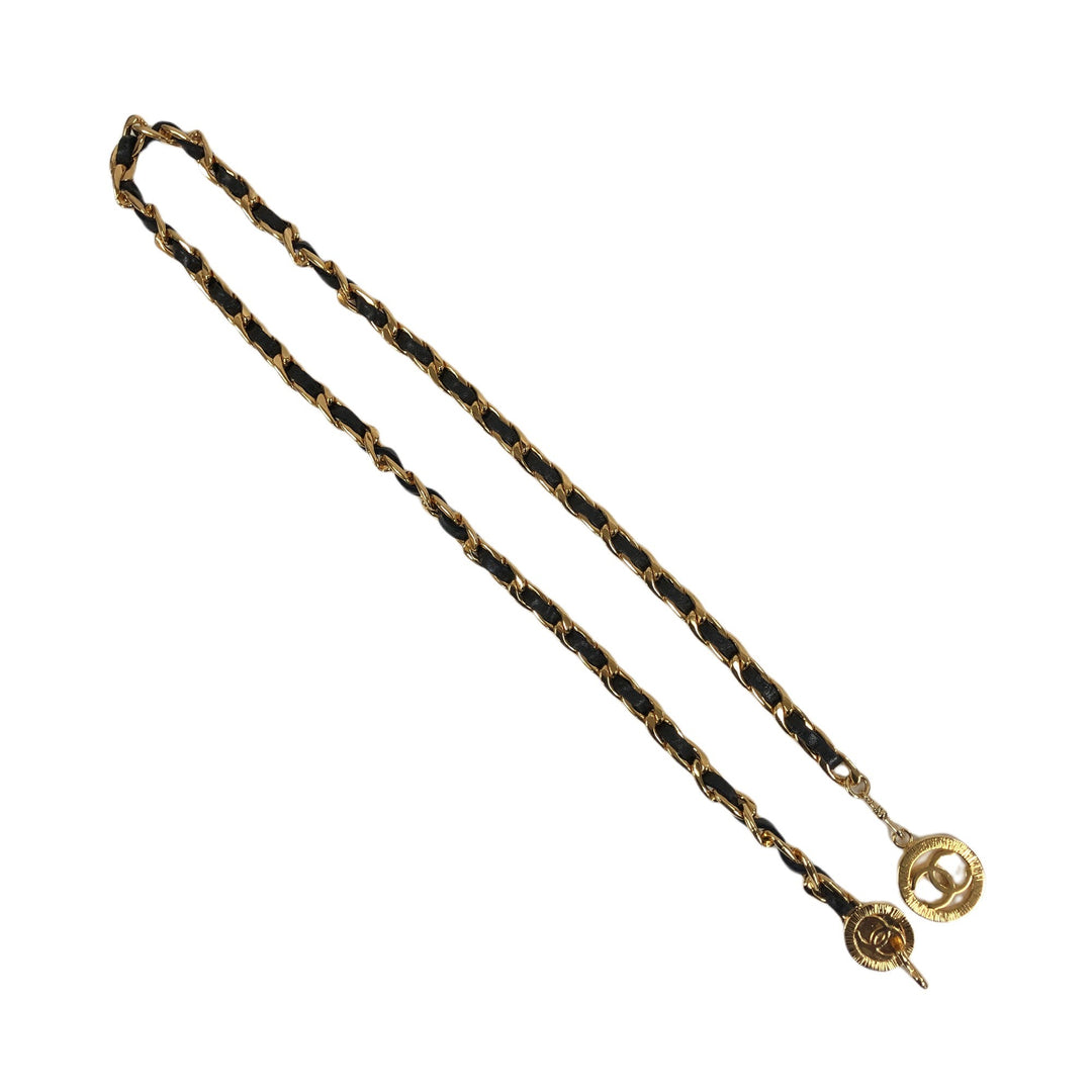 * Chanel belt chain coco mark