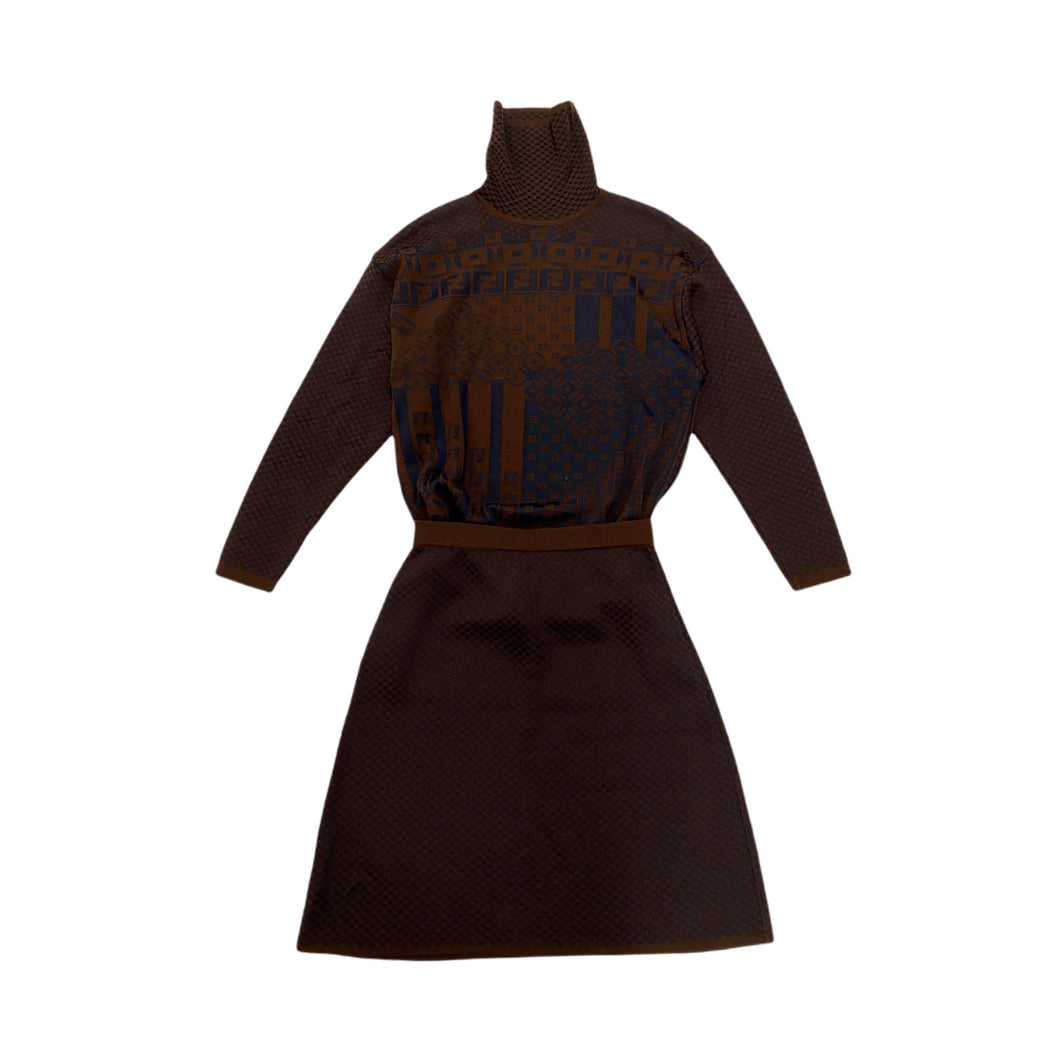 * FENDI Skirt Setup Knit Zucca Pattern