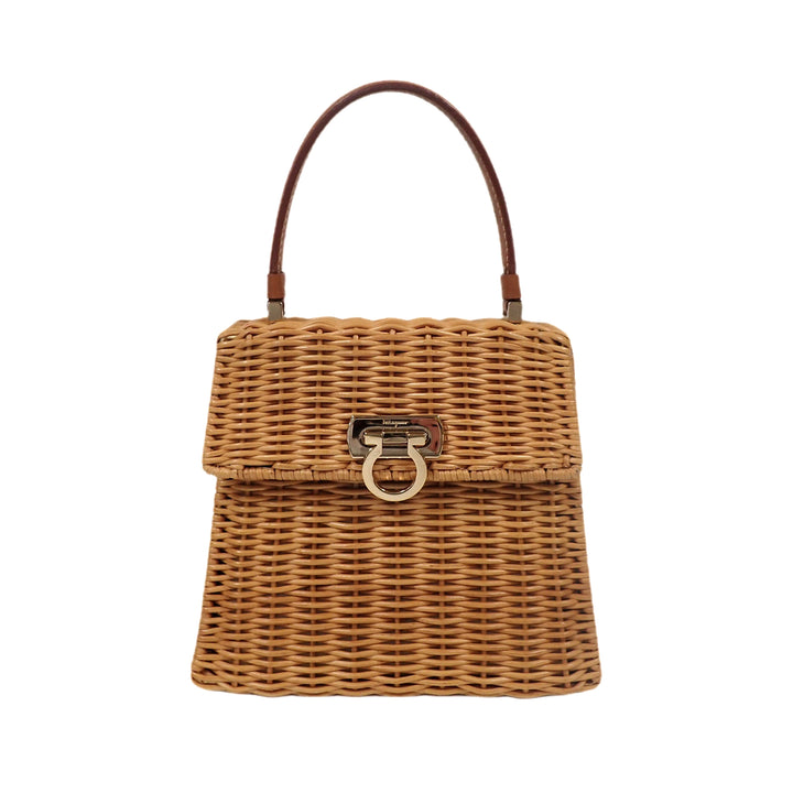 *SalvatoreFerragamo Salvatore Ferragamo Ganchini basket bag