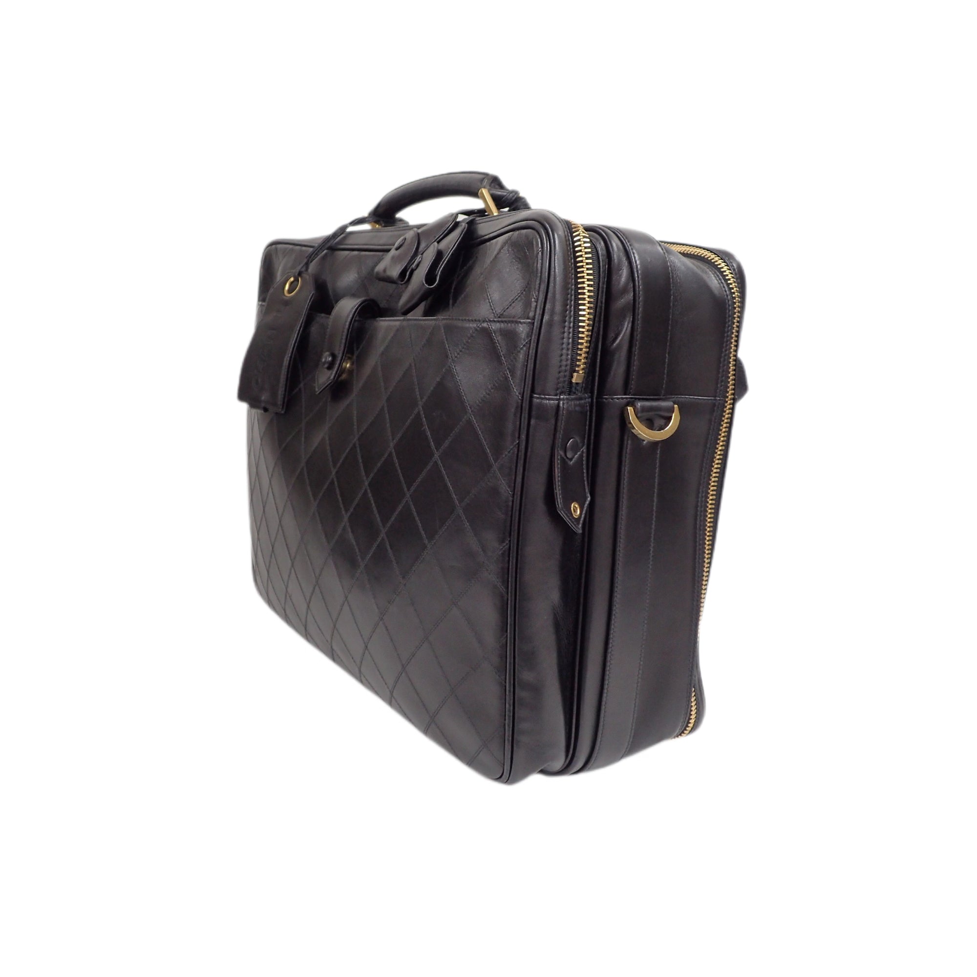CHANEL シャネル ビコローレ ビジネスバッグ ブリーフケース – VINTAGE