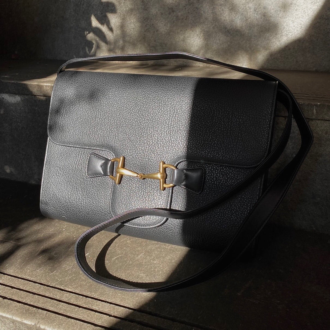 *GUCCI Gucci Horse Bit Shoulder Bag
