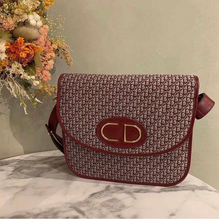 ChristianDior クリスチャンディオール トロッター柄 ロゴグラム