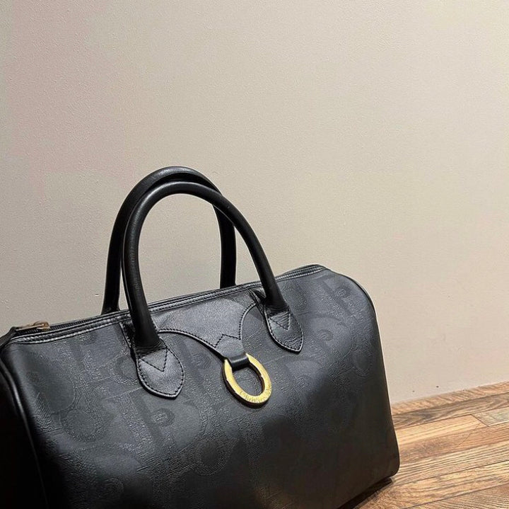 *ChristianDIOR Christian Dior Trotter Logogram Boston bag