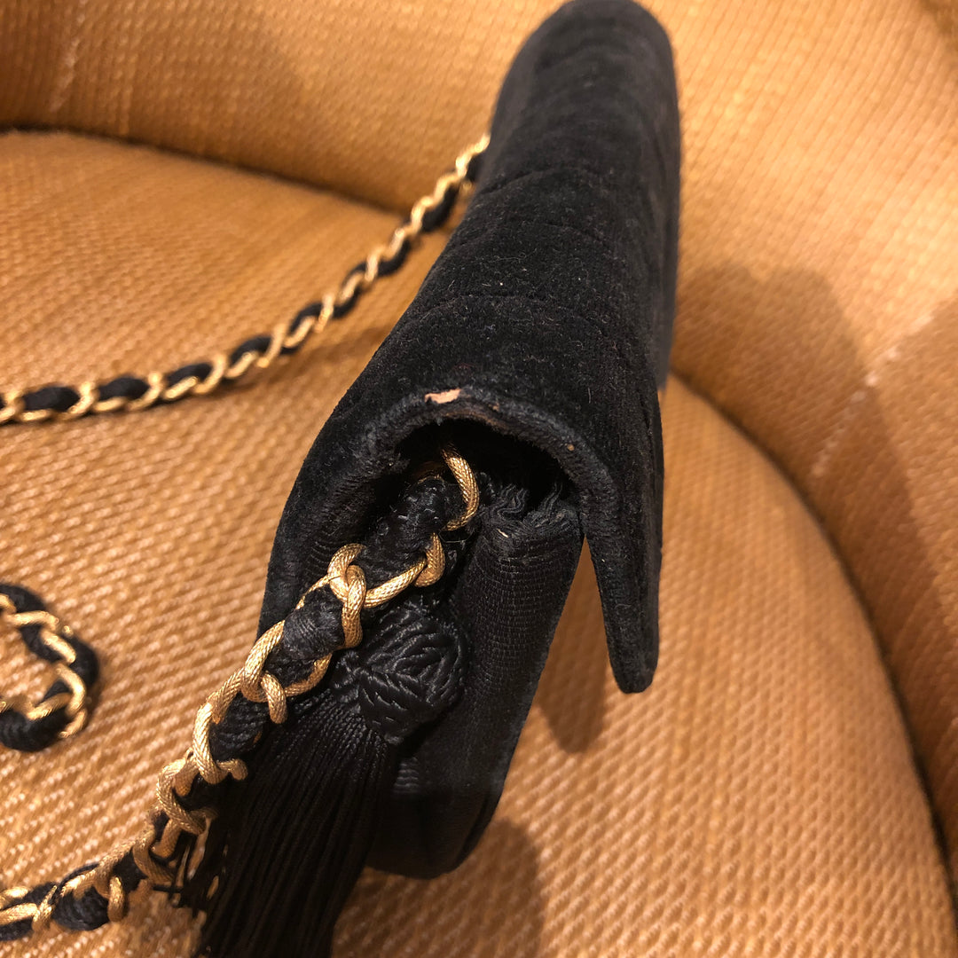 CHANEL 流苏链条单肩包