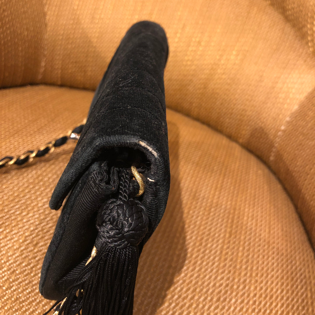 CHANEL 流苏链条单肩包
