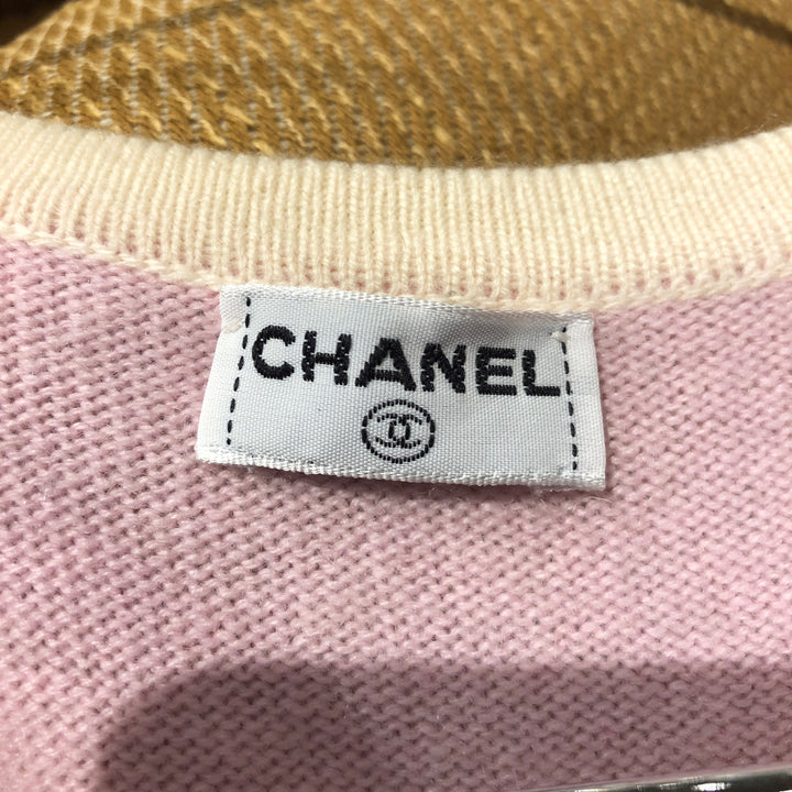 * Chanel Cardigan Short Sleeve Coco Mark