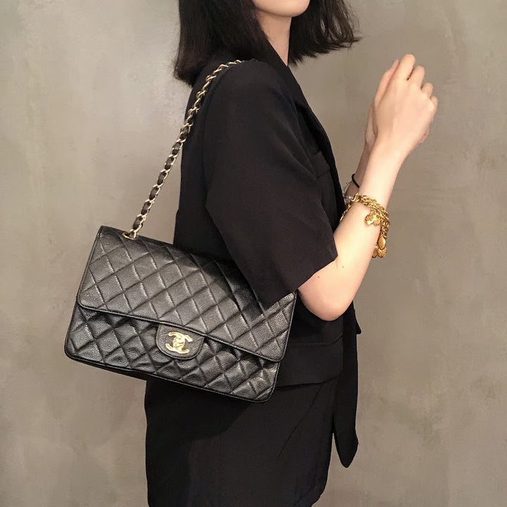 CHANEL 香奈儿 Matrasse Coco Mark  翻盖链条单肩包