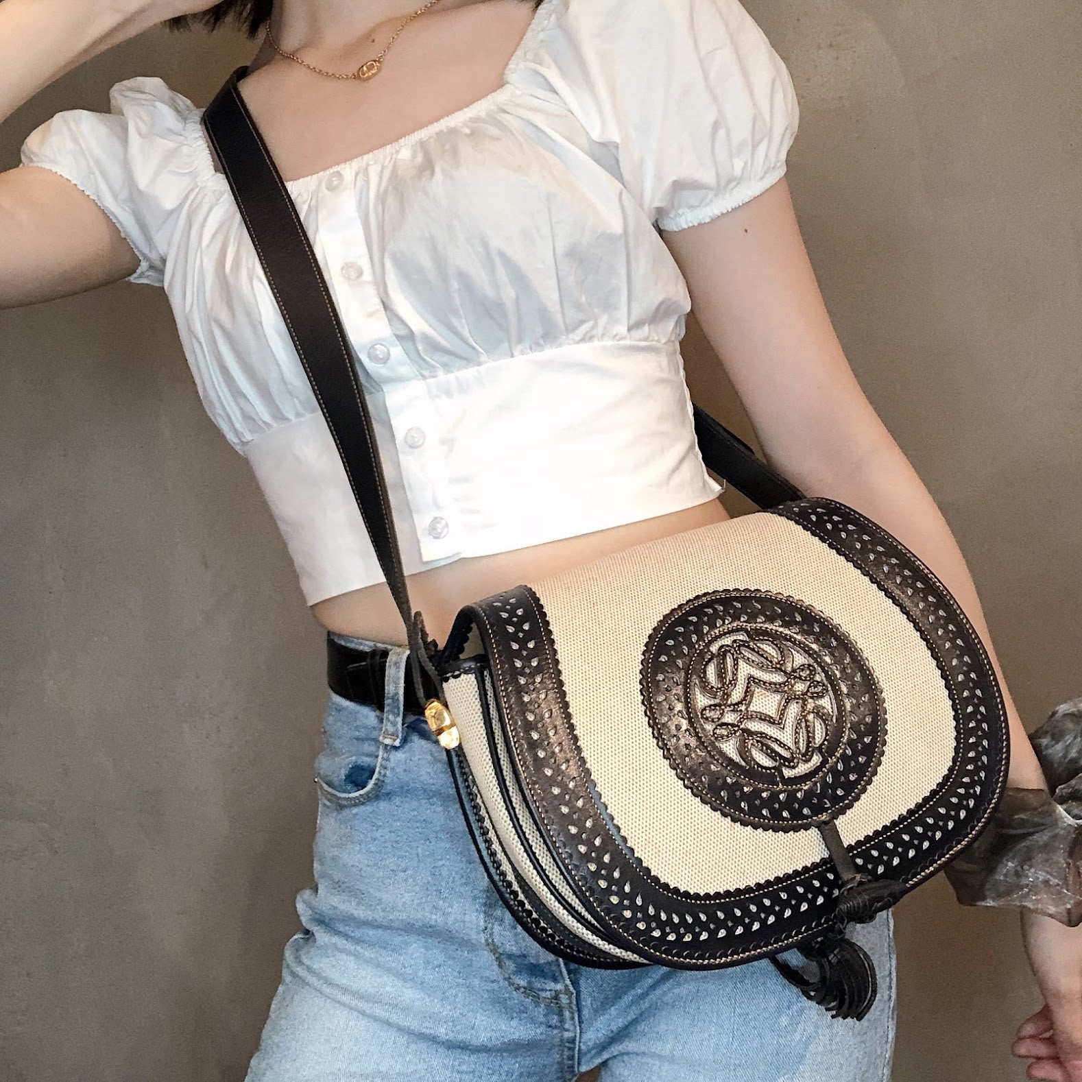 Langkawi 付属品付き【ほぼ未使用】LOEWE Loewe Lazo Two-Tone, Loewe - Designer Exchange | Buy Sell