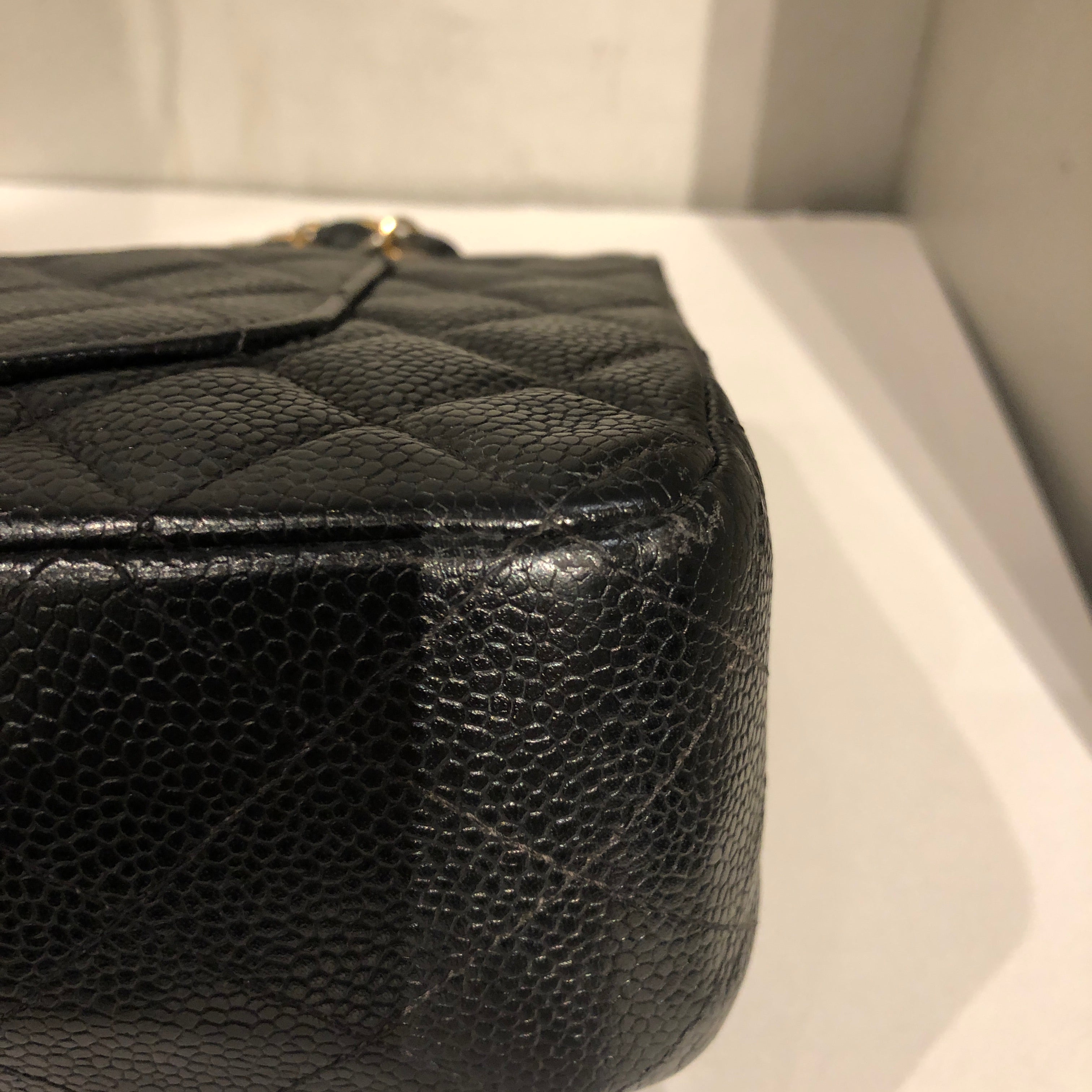 CHANEL マトラッセ ダブルフラップ チェーンショルダーバッグ ブラック CHANEL シャネル マトラッセ ダブルフラップチェーンショルダーバッグ