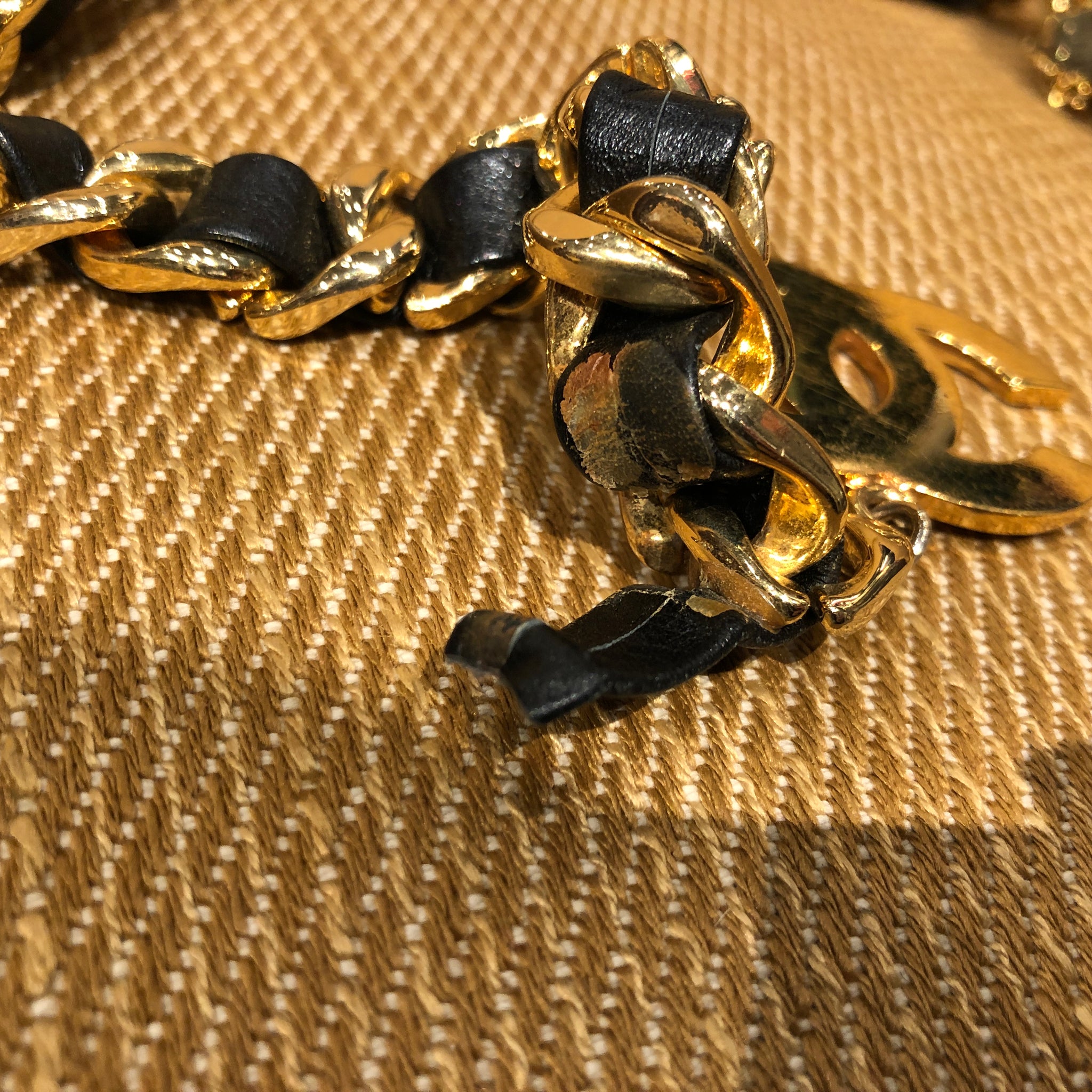 CHANEL シャネル ベルト チェーン ロゴ – VINTAGE SELECT SHOP