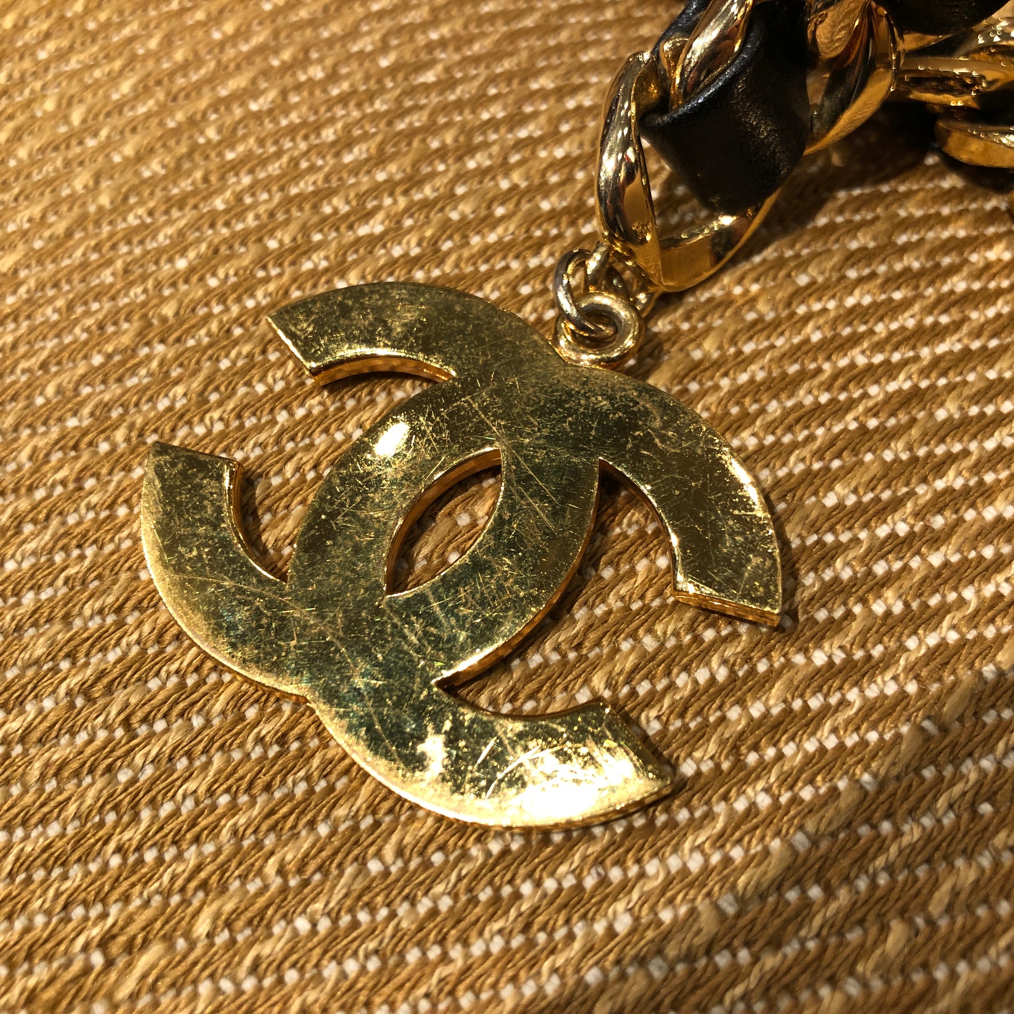 CHANEL シャネル ベルト チェーン ロゴ – VINTAGE SELECT SHOP