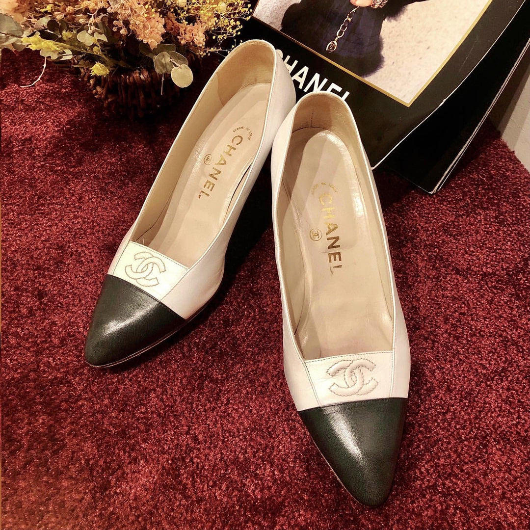 *CHANEL シャネル パンプス P26325V