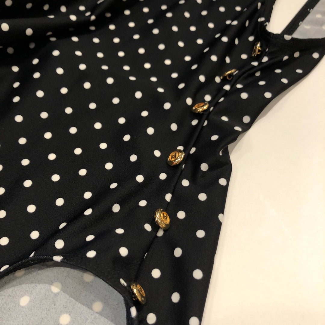 *CHANEL シャネル 水着 ドット P31319V
